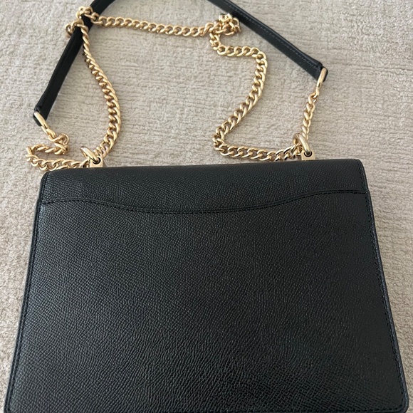 Coach Klare Crossbody Bag In Signature Canvas Gold/Walnut/Black - Picture 12 of 13